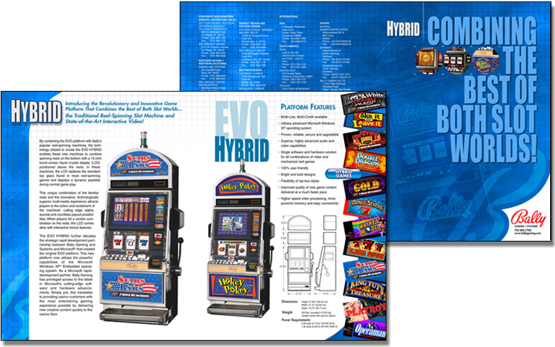 Bally hybrid slot brochure